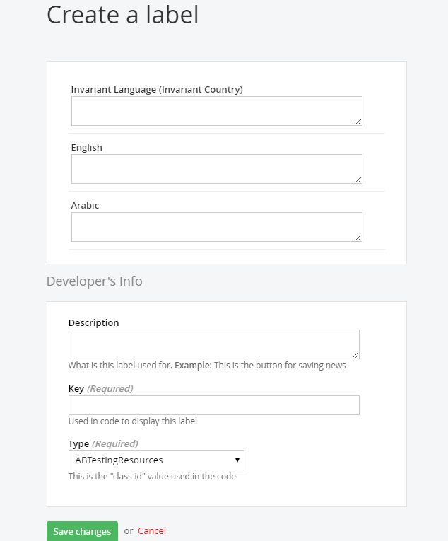 Sitefinity - Read localized resource labels in MVC widget